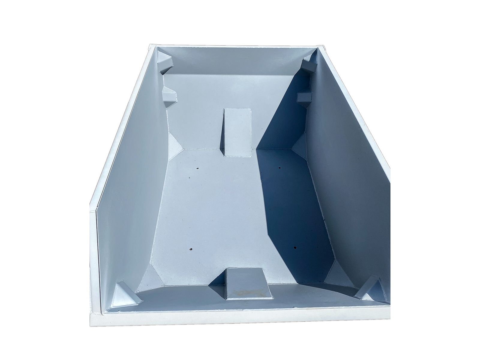 Absetzcontainer – Innenansicht