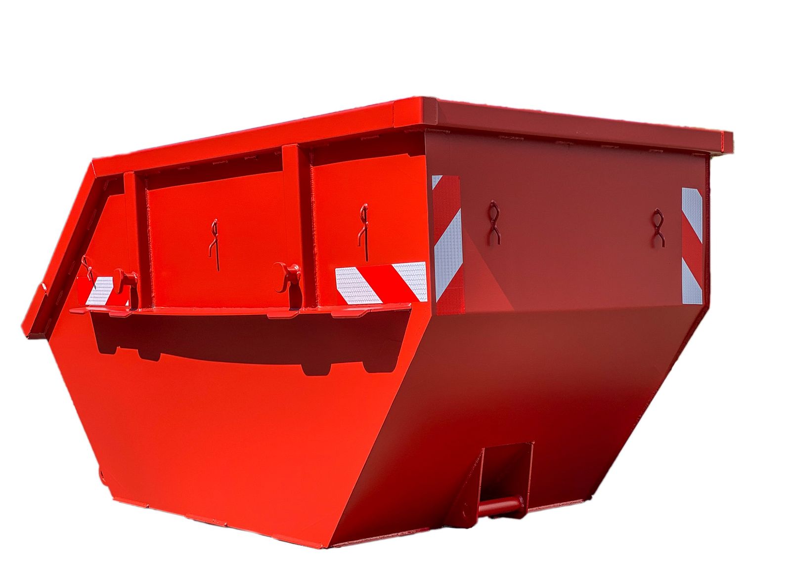 Absetzcontainer – Seitenansicht