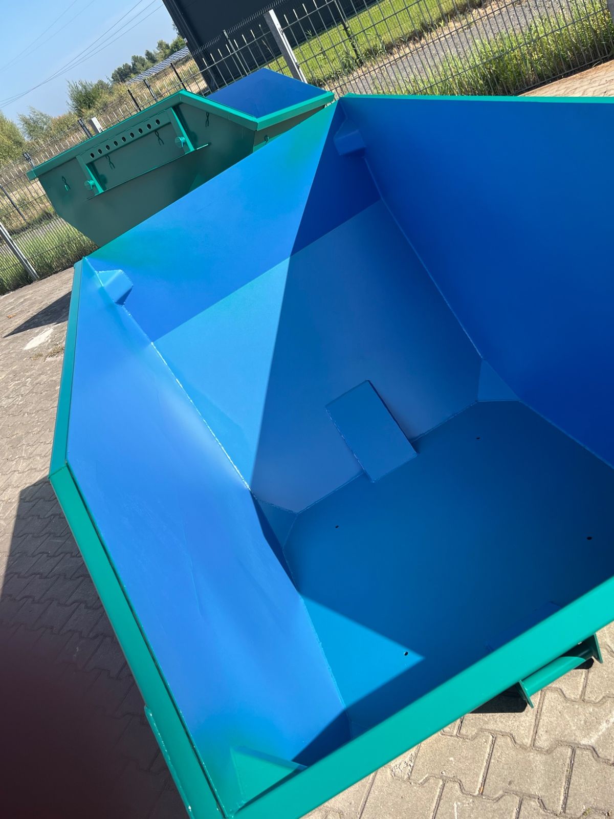 Absetzcontainer – Innenansicht